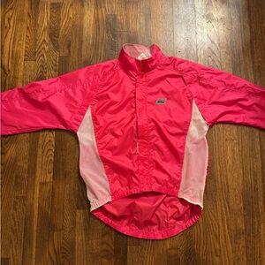 Vintage Nike red hot pink windbreaker size medium